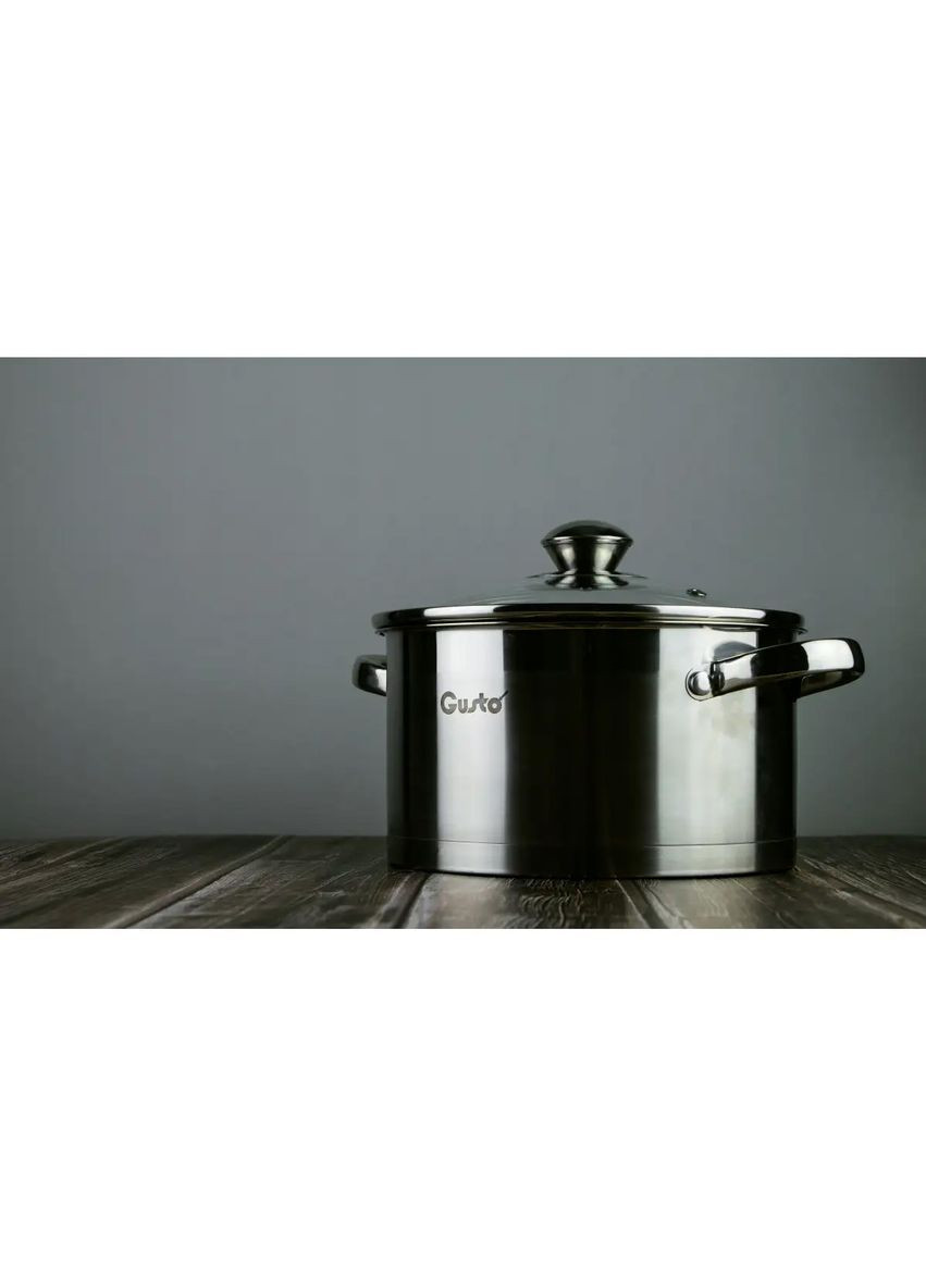 Кастрюля PLANO 16 см, 1,7л GT1105-16 (98891) Gusto (302975762)