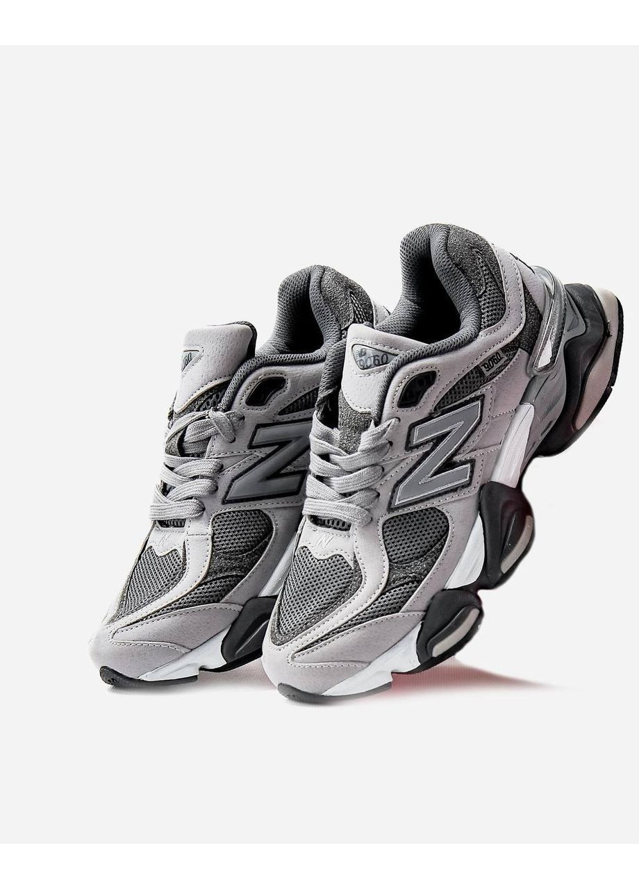 Сірі Осінні кросівки чоловічі new balance 9060 dark grey нью беланс 9060 No Brand