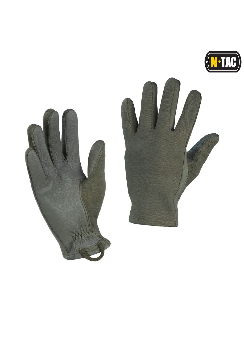 Рукавички Nomex Sport Leather Olive (L) M-TAC (303413833)