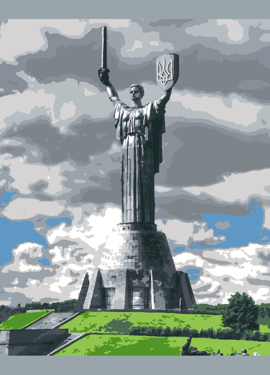 Картина по номерам МАТЬ-РОДИНА 40x50 см (RB-0272) Riviera Blanca (334015966)