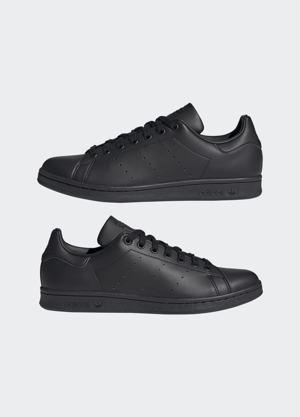 Чорні літні кросівки stan smith adidas