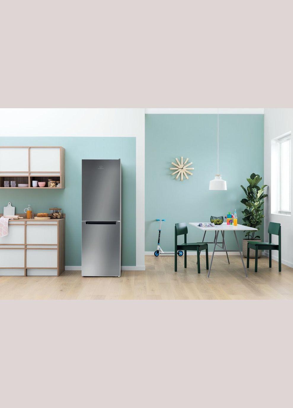 Холодильник с морозильной камерой LI7 SN1E X Indesit