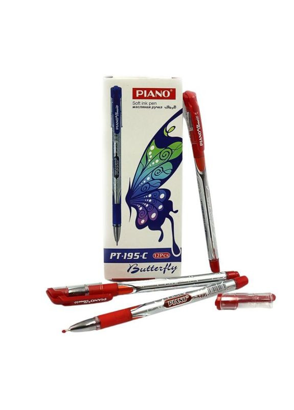 Ручка масляная PT-195С "Classic" Синяя (50) Piano (367760834)