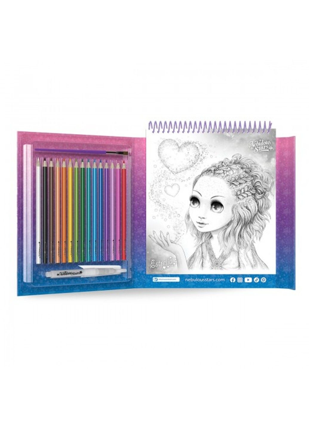 Набор для творчества – Раскраска с водой: Звездная акварель Nebulous Stars (331295907)