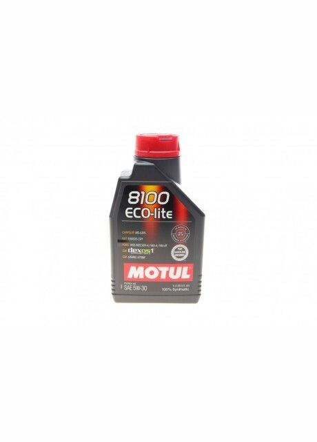 Масло 5W30 ECO-lite SAE 8100 (1л) (107250/108212/10 839511 (opt-om) Motul (345785287)