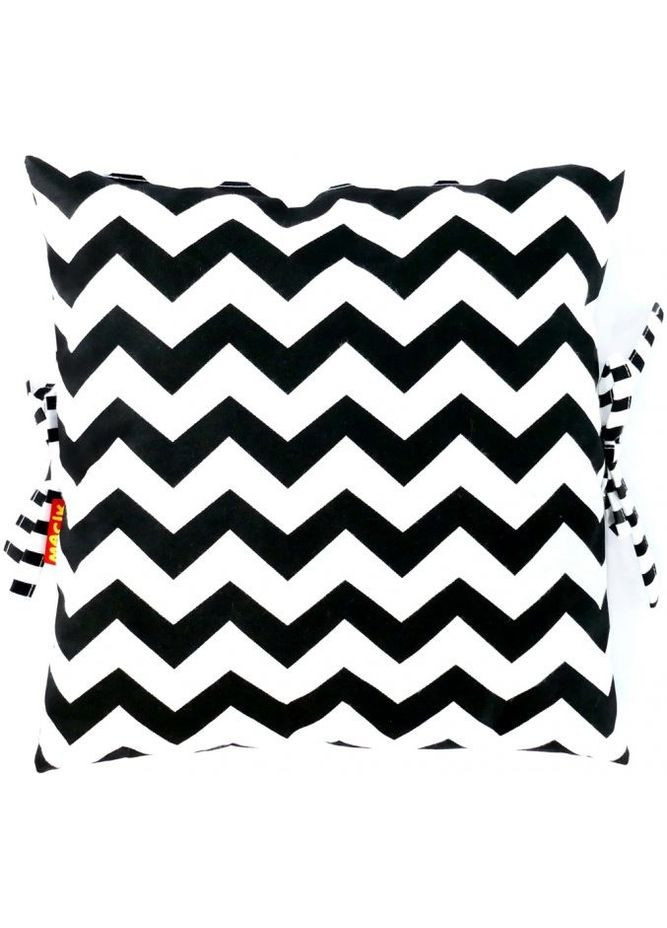 Защитный борт на кроватку "Подушка BandW" МС 110512-01 10х38х30 см Macik (304973038)