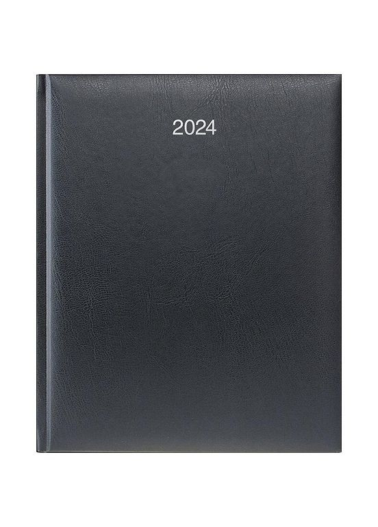 Еженедельник датирован 2024 год, формата, черный, 152 листа Бюро Miradur Brunnen (280916049)