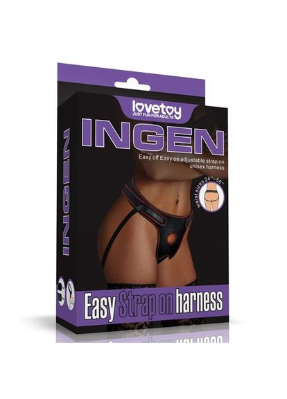 Трусики для страпона Ingen Easy StrapOn Harness - CherryLove Lovetoy (293819400)