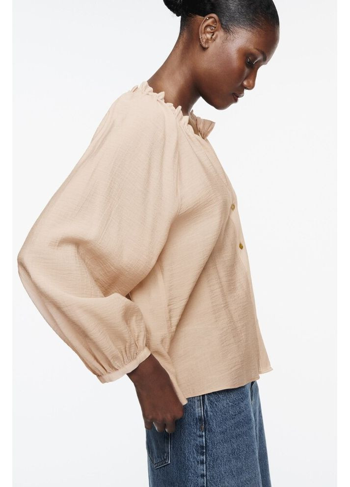 Пудрова блузка 3666/157 Zara
