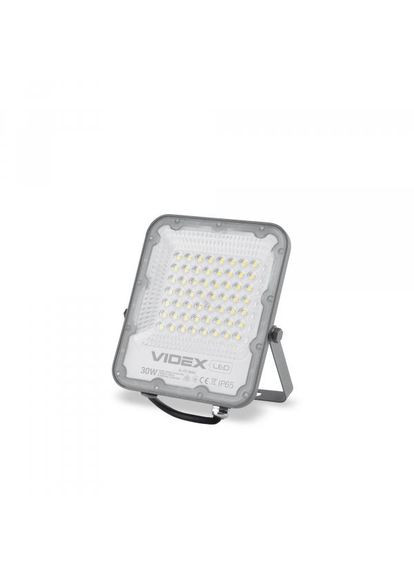 Прожектор Premium F2 VLF2-305G 30 Вт 5000 K Серый (25957) Videx (284106894)