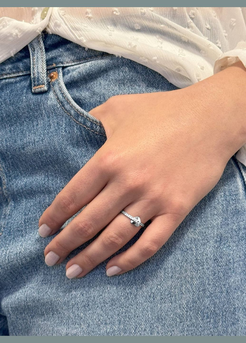 Срібна каблучка (3964) 16.5 IRIJ (330608511)