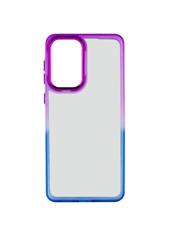 Чохол TPU+PC Fresh sip series для Samsung Galaxy A35 Синій / Фіолетовий No Brand (360879734)