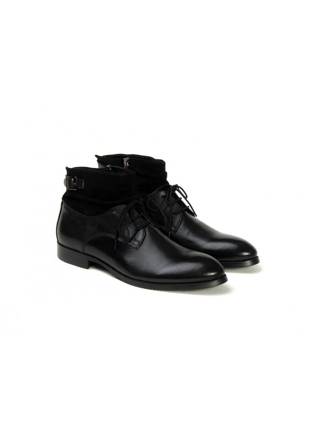 Черные ботинки 7124508 цвет черный Carlo Delari