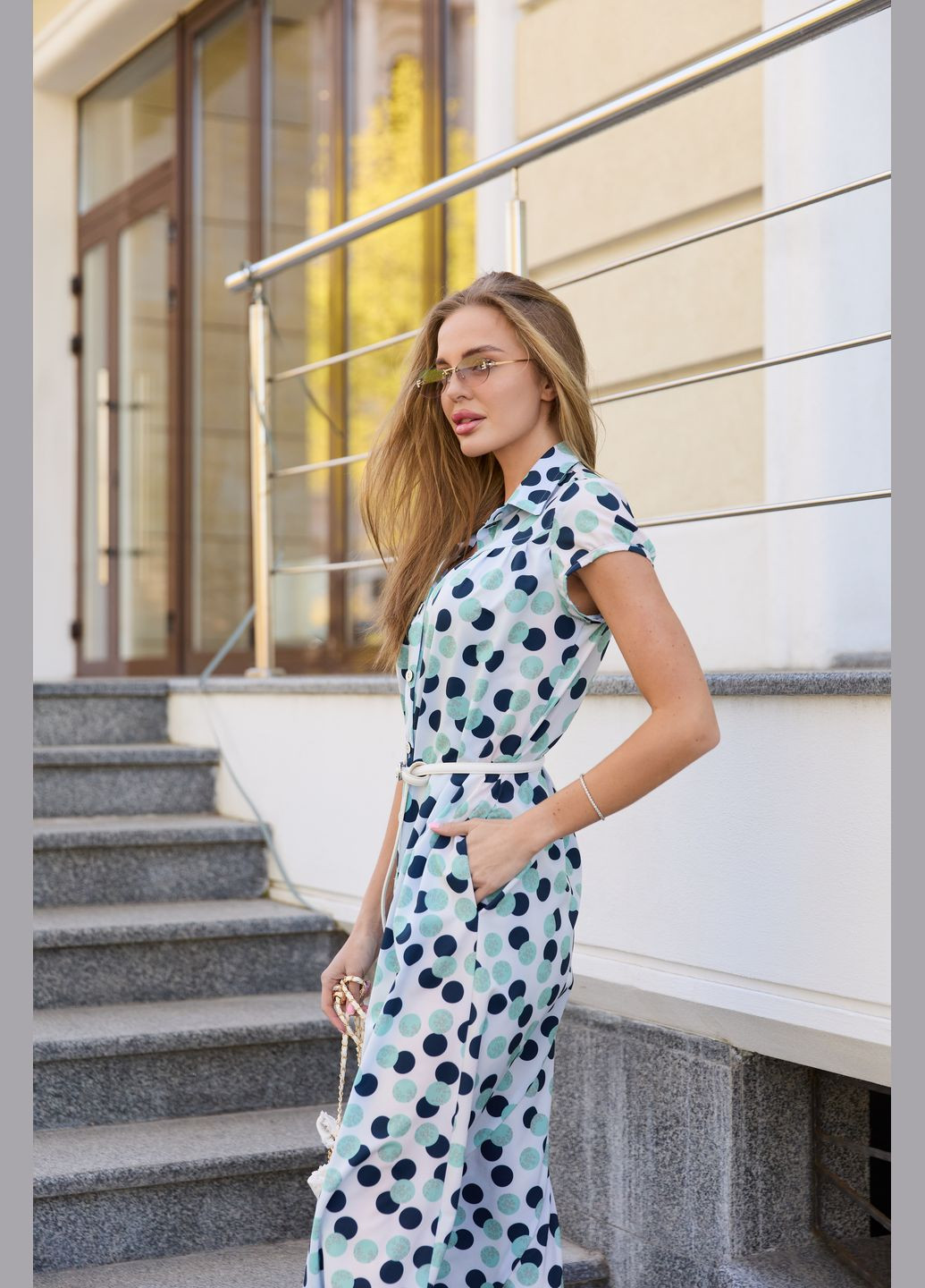 Бирюзовое платье MN