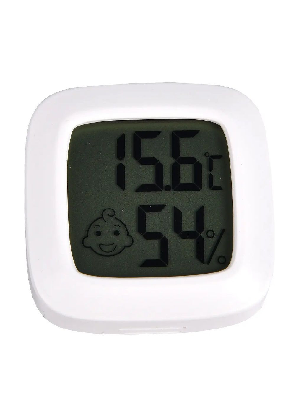 Цифровой комнатный настольный пластиковый гигрометр термометр с магнитом скотчем для крепления 4.5 см (479716-Prob) Unbranded (322953351)