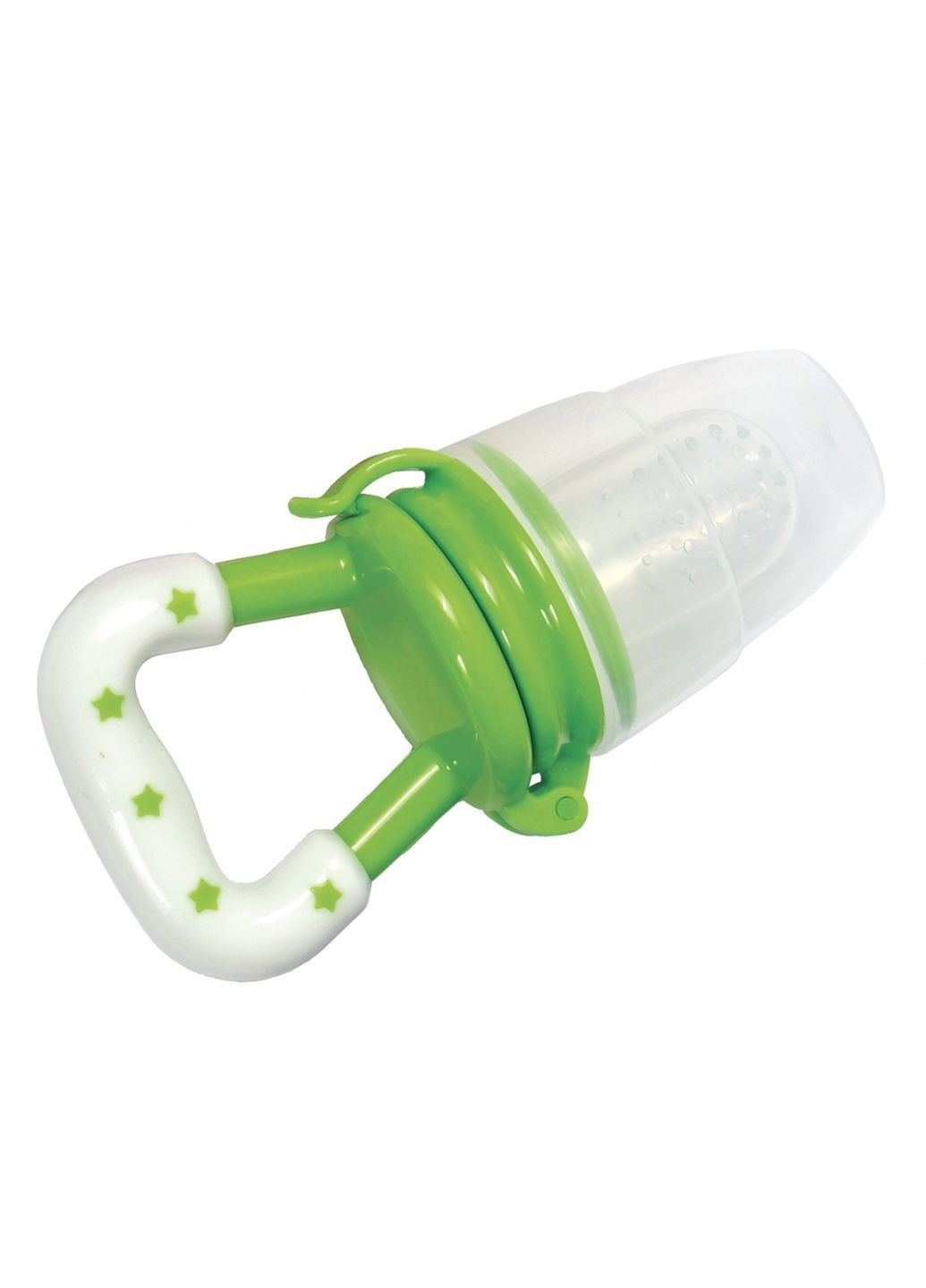 Ниблер, силиконовый, с колпачком, салатовый () Курносики 7066 зел (366471748)