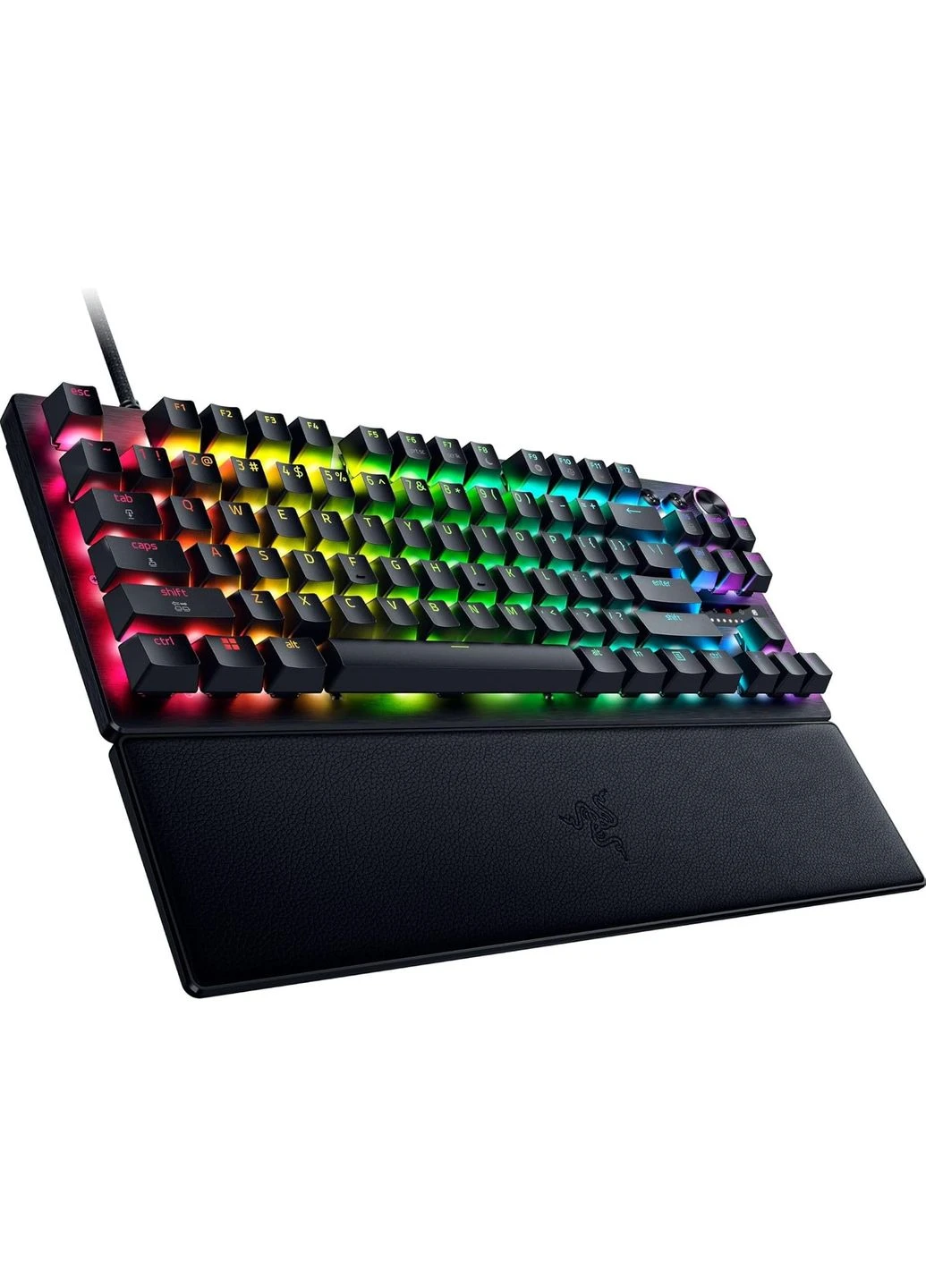 Клавіатура механічна Huntsman V3 Pro TKL 8KHz, 84key, Analog Optical Switch Gen-2, USB-A, EN, RGB, Razer (397972951)
