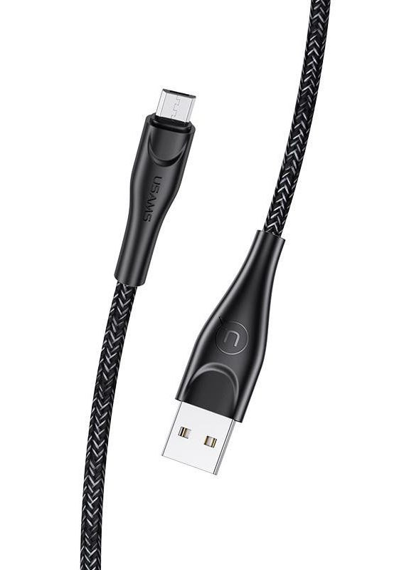Кабель USSJ399 U41 Micro Braided Data and Charging Cable 3m Black USAMS (301470557)