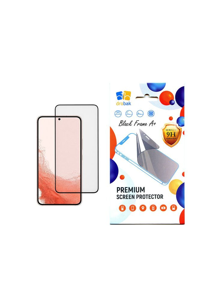 Стекло защитное Xiaomi Redmi Note 11 Pro+ Black Frame A+ (m434276) Drobak Xiaomi Redmi Note 11 Pro+ Black Frame A+ (367066538)