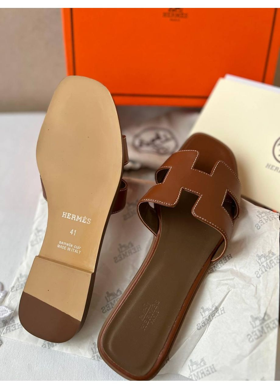 Шльопанці Hermes No Brand (358515325)