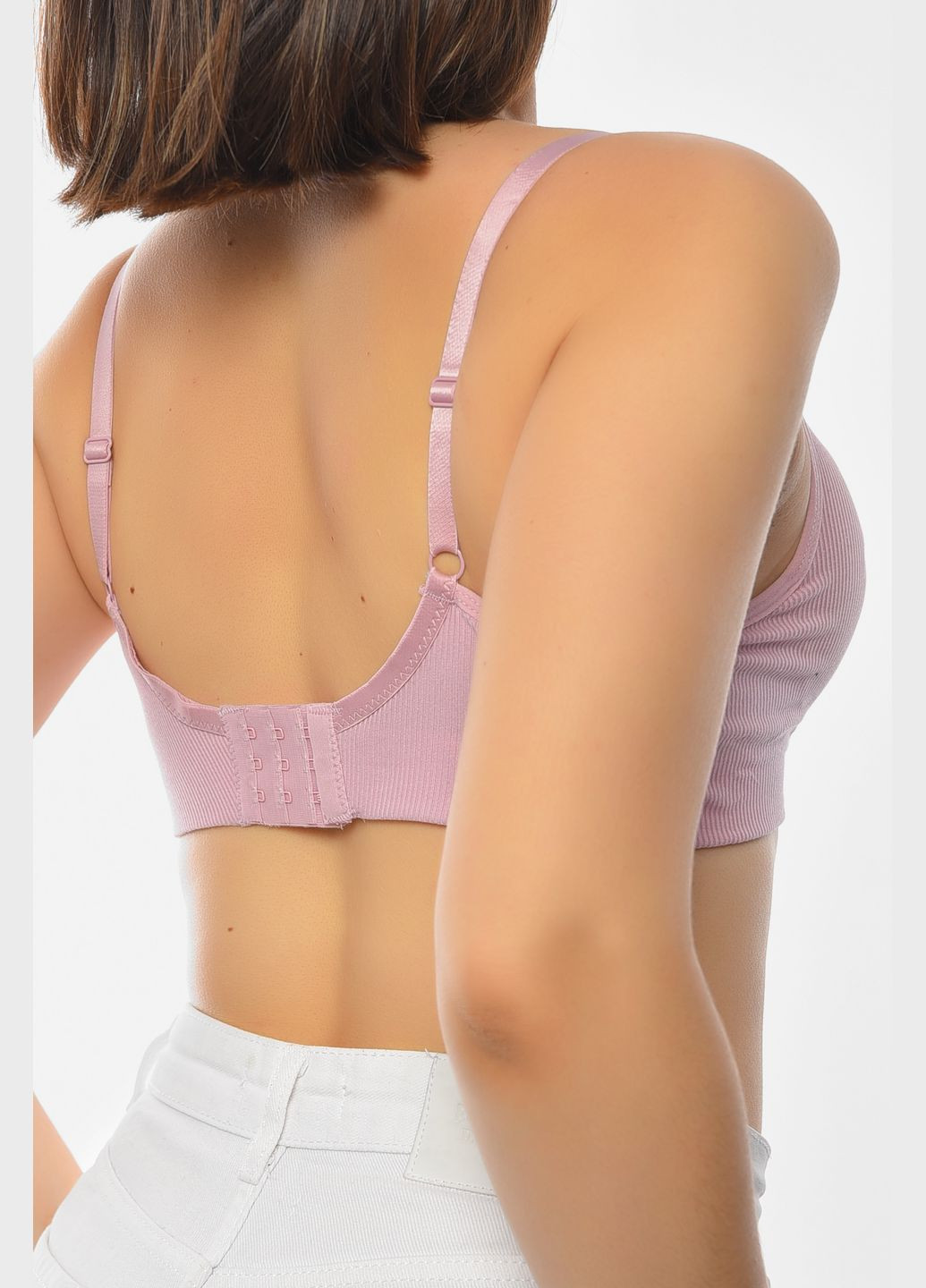 Розовый бюстгальтер женский розового цвета чашка в Let's Shop хлопок