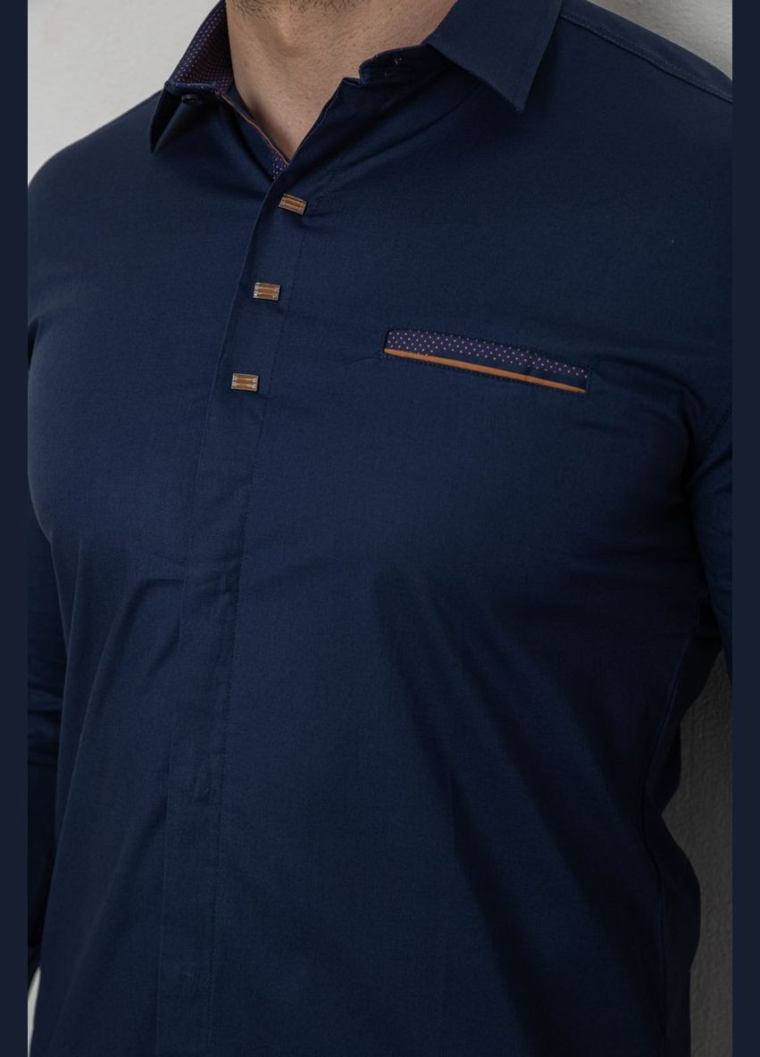Темно-синяя рубашка Ager