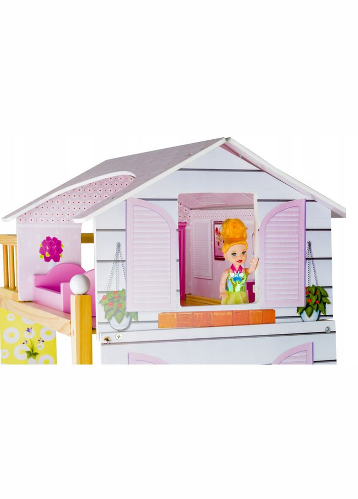 Ляльковий будиночок дерев'яний Villa Mia 43947 Totti (303138652)