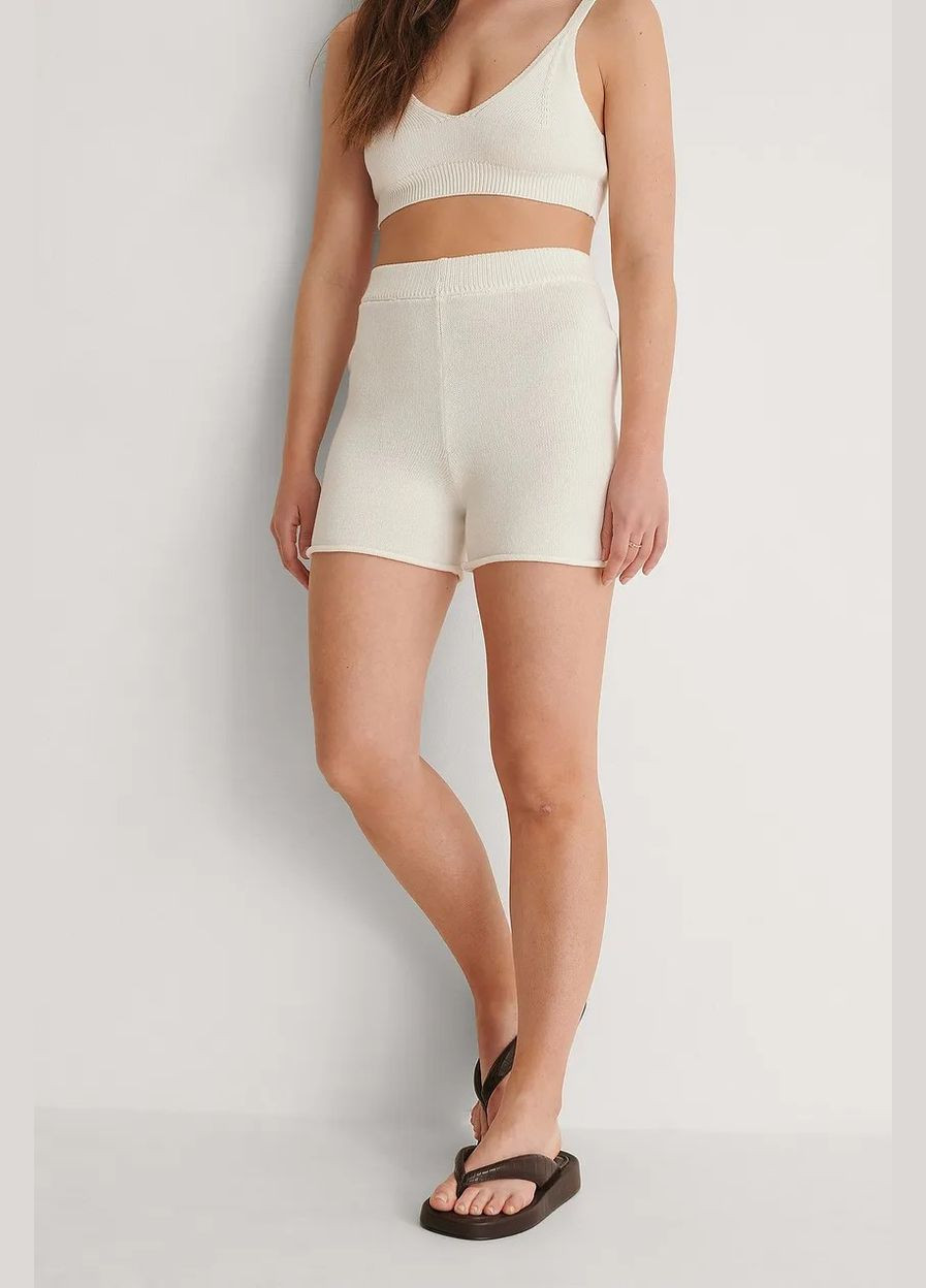 Шорты,белый, NA-KD (298355361)