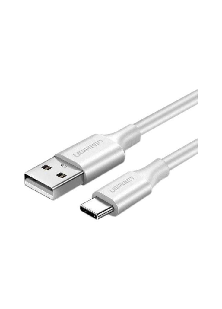 Дата кабель USB 2.0 AM to USB-C 0.5m 3.0A Nickel Plating US287 White (m481443) Ugreen USB 2.0 AM to USB-C 0.5m 3.0A (18W) Nickel Plating (367065524)