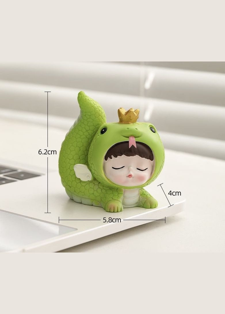 Статуетка малюка в костюмі Змії – символ 2025 року, чудовий подарунок і елемент декору No Brand (307790785)