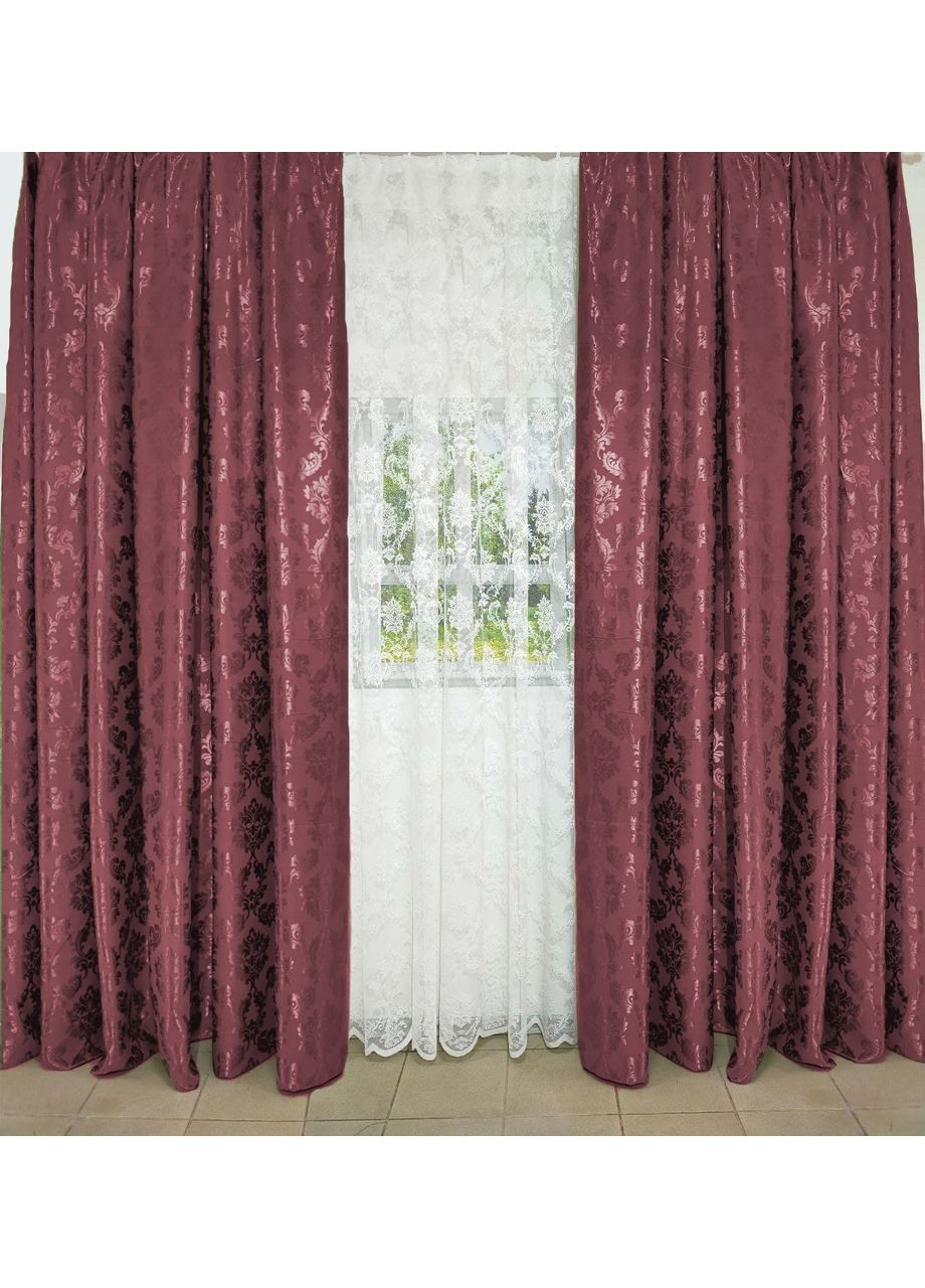 Комплект Штор Блекаут двостороння гобелени фрезовий 300х250 No Brand (353832946)