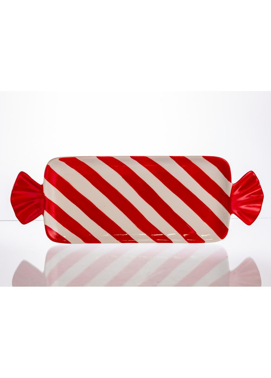 Блюдо для десертів порцелянове у формі цукерки 26*12.5 см прямокутне Yiwu (368704011)