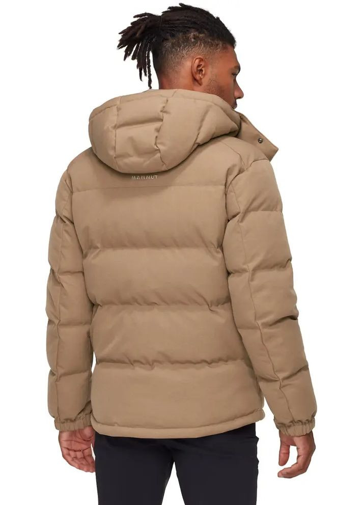 Комбінована демісезонна куртка roseg 2.0 in hooded jacket men dark sand Mammut