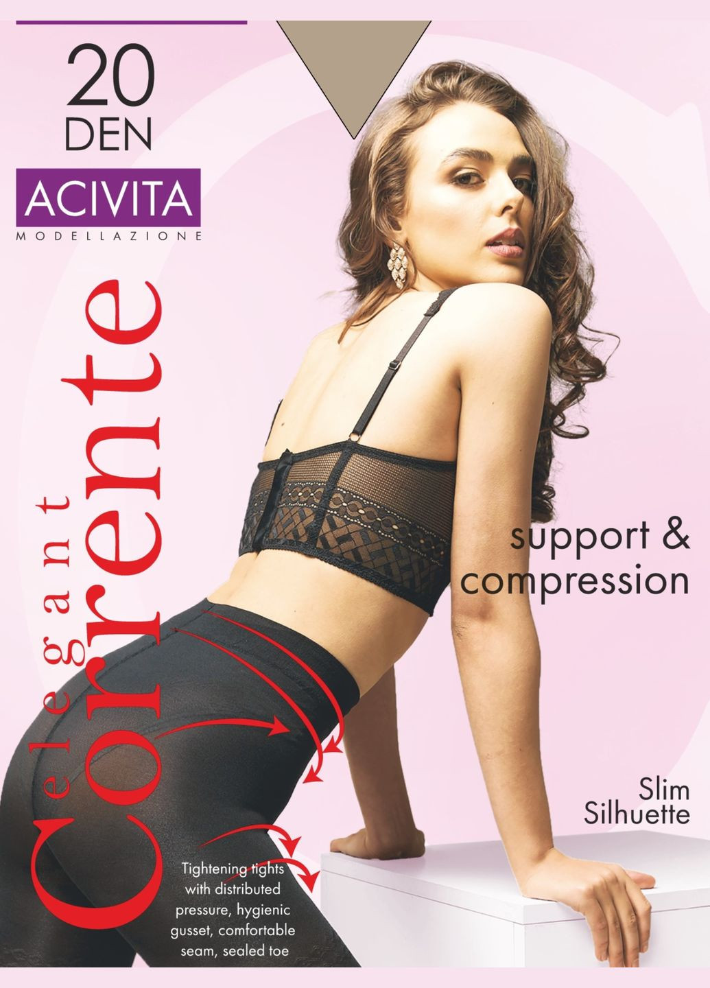 Колготы женские CORRENTE ACIVITA 20 (306460087)