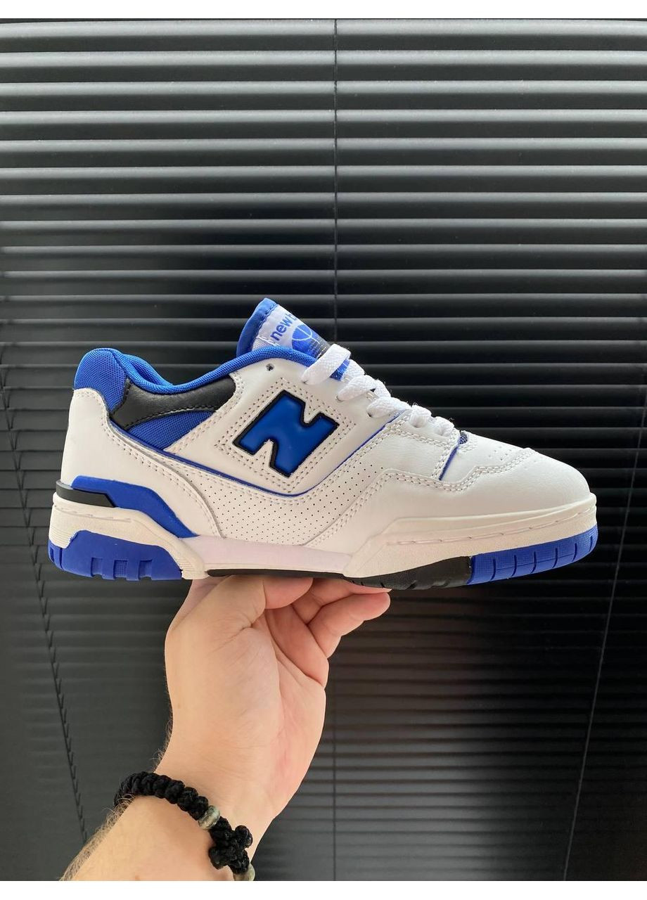 Білі Осінні кросівки чоловічі new balance 550 blue нью беланс 550 No Brand