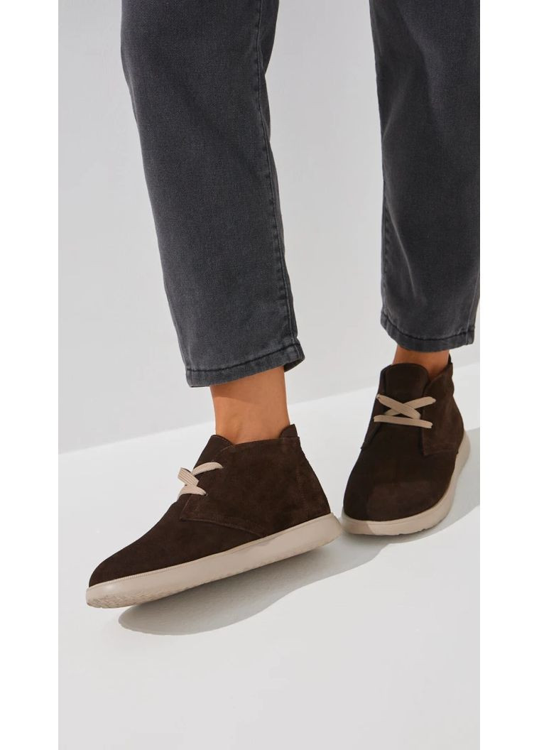 Осенние ботинки женские 26100-22 коричневый shop (2000999281570) Stepln