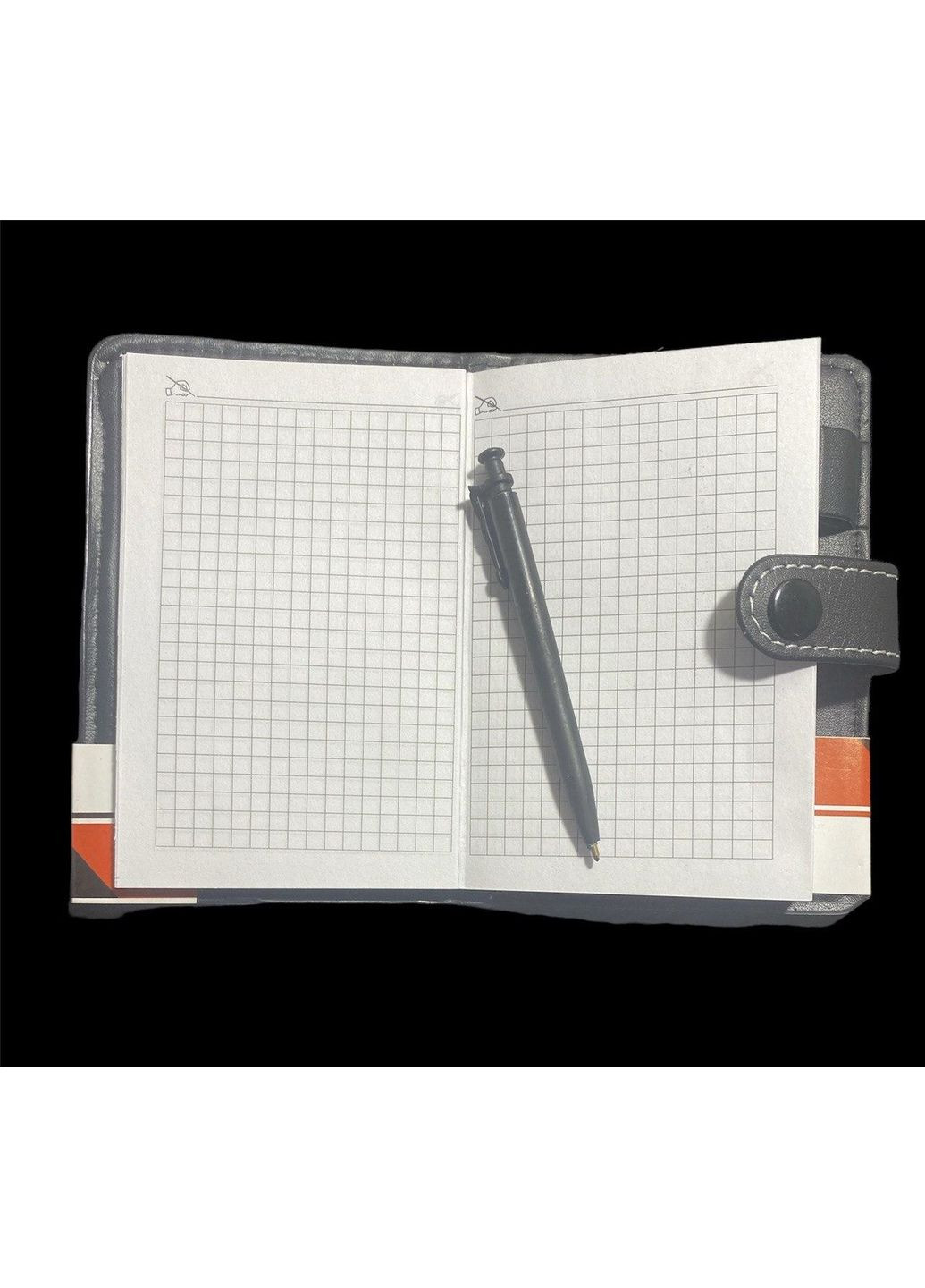 Блокнот А7 с кнопкой и встроенной ручкой, мини-дневник для записей No Brand (366197605)