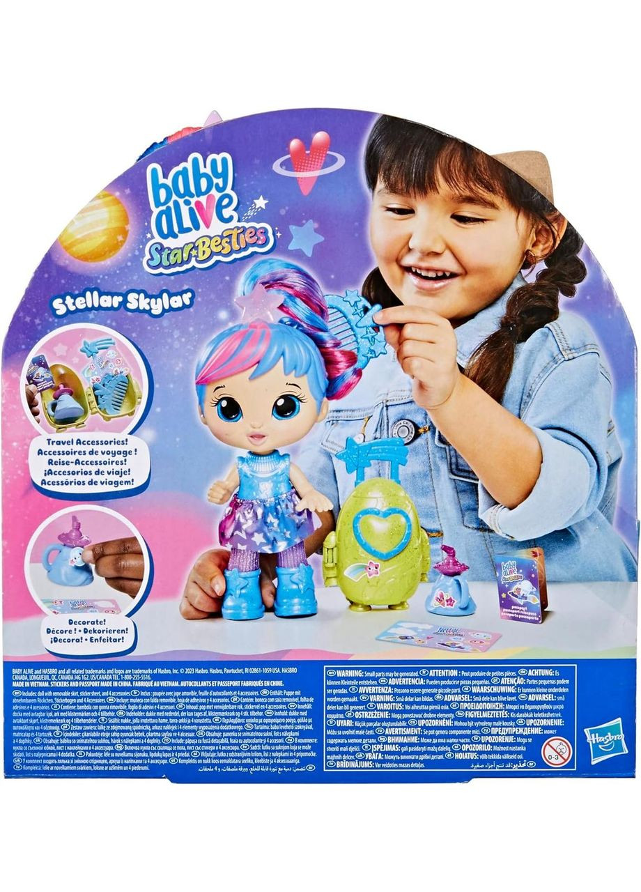 Лялька Baby Alive Star Besties Stellar Skylar Бебі Елайв Скайлер (00329) Hasbro (366393186)