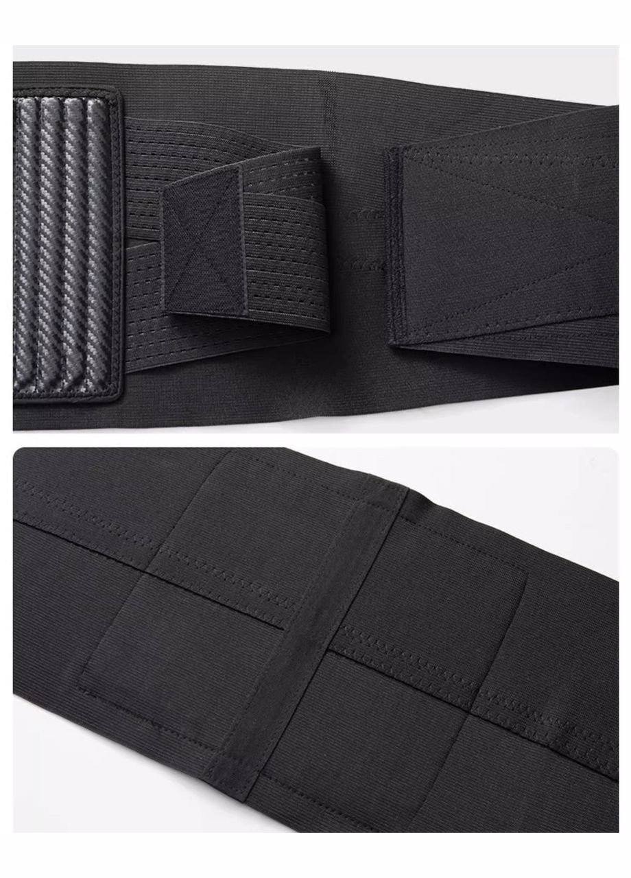 Бандаж для спини чорний, розмір M, талія 74-94 см Umay (308845159)