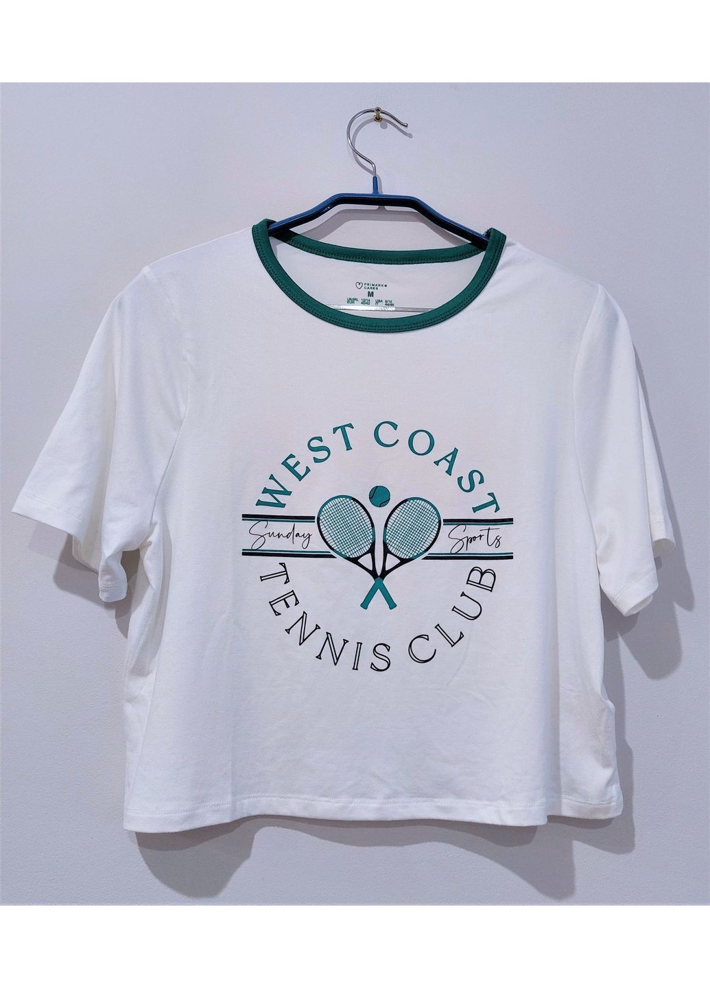 Біла всесезон піжамна футболка Primark