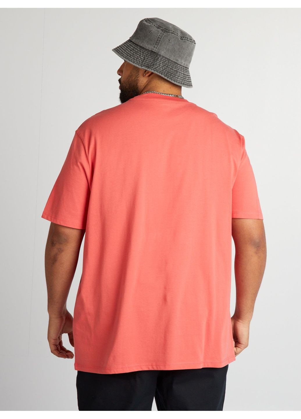 Коралловая футболка,коралловый, Kiabi