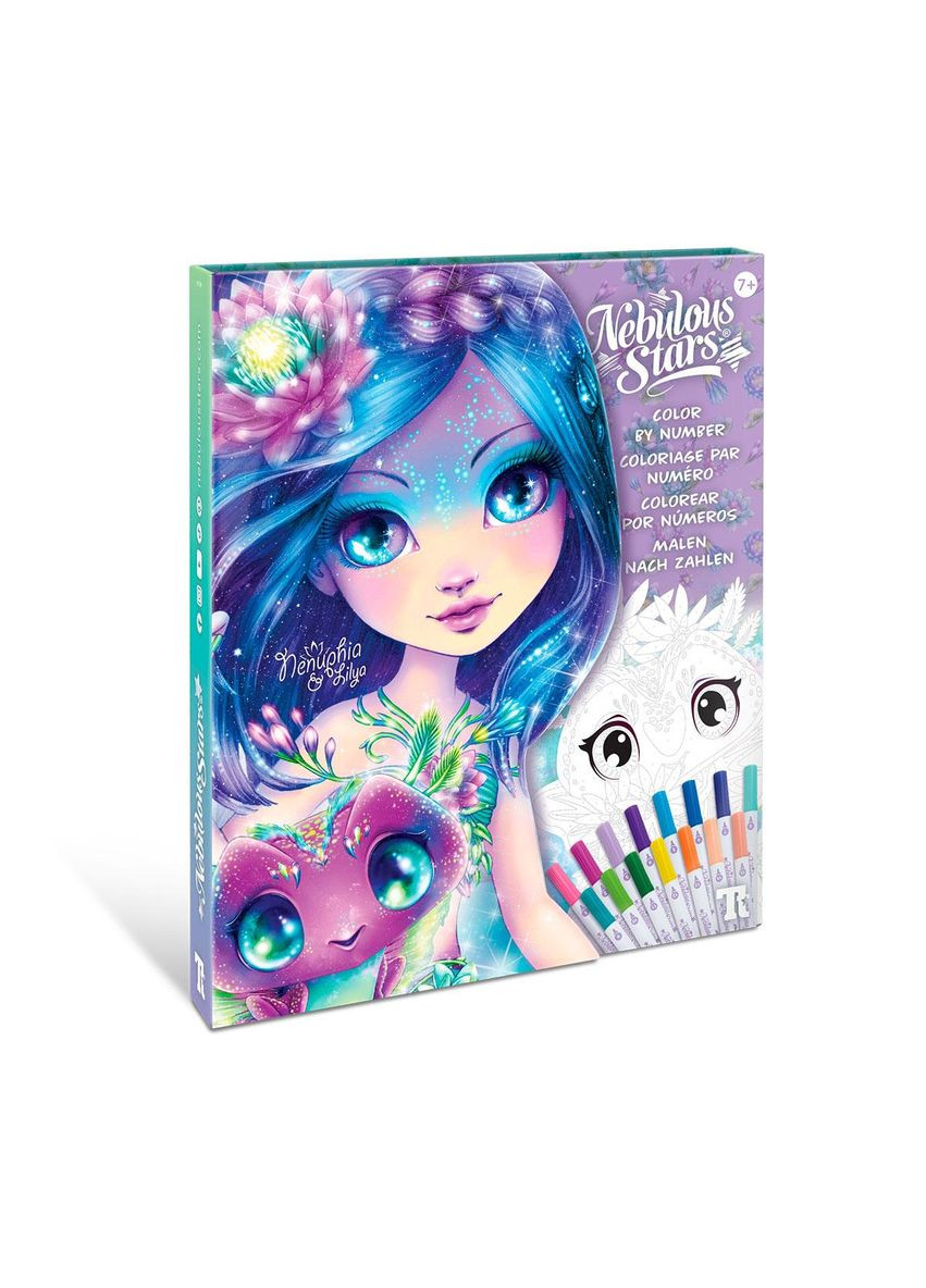 Набір для творчості Розмальовка за номерами: Чарівні світи зірок Nebulous Stars (342752600)