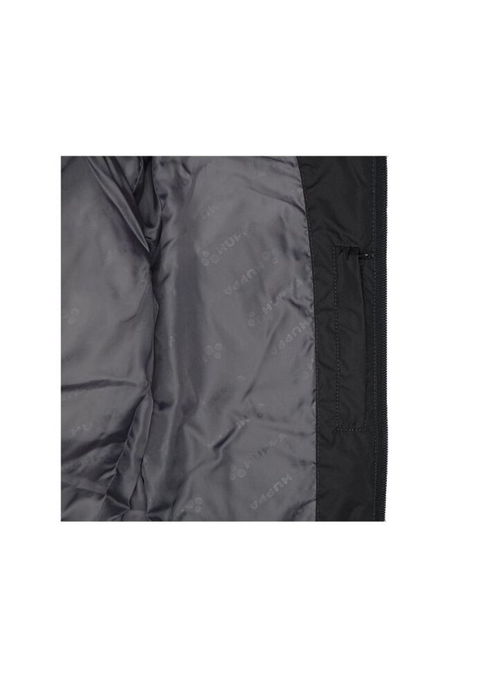 Темно-серая зимняя куртка moody 1 17470155 тёмно-серый 104 (4741468917443) Huppa