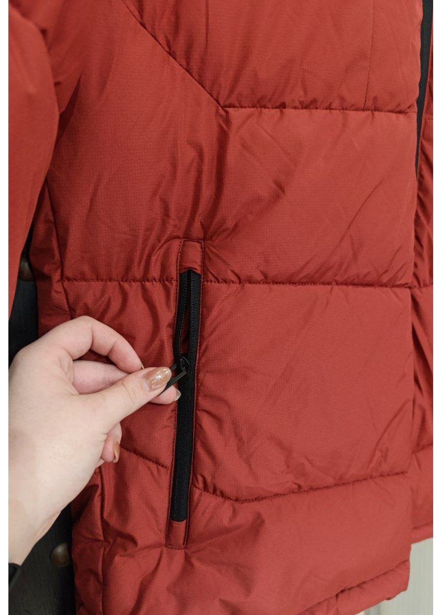 Красная зимняя куртка зимняя Jack & Jones