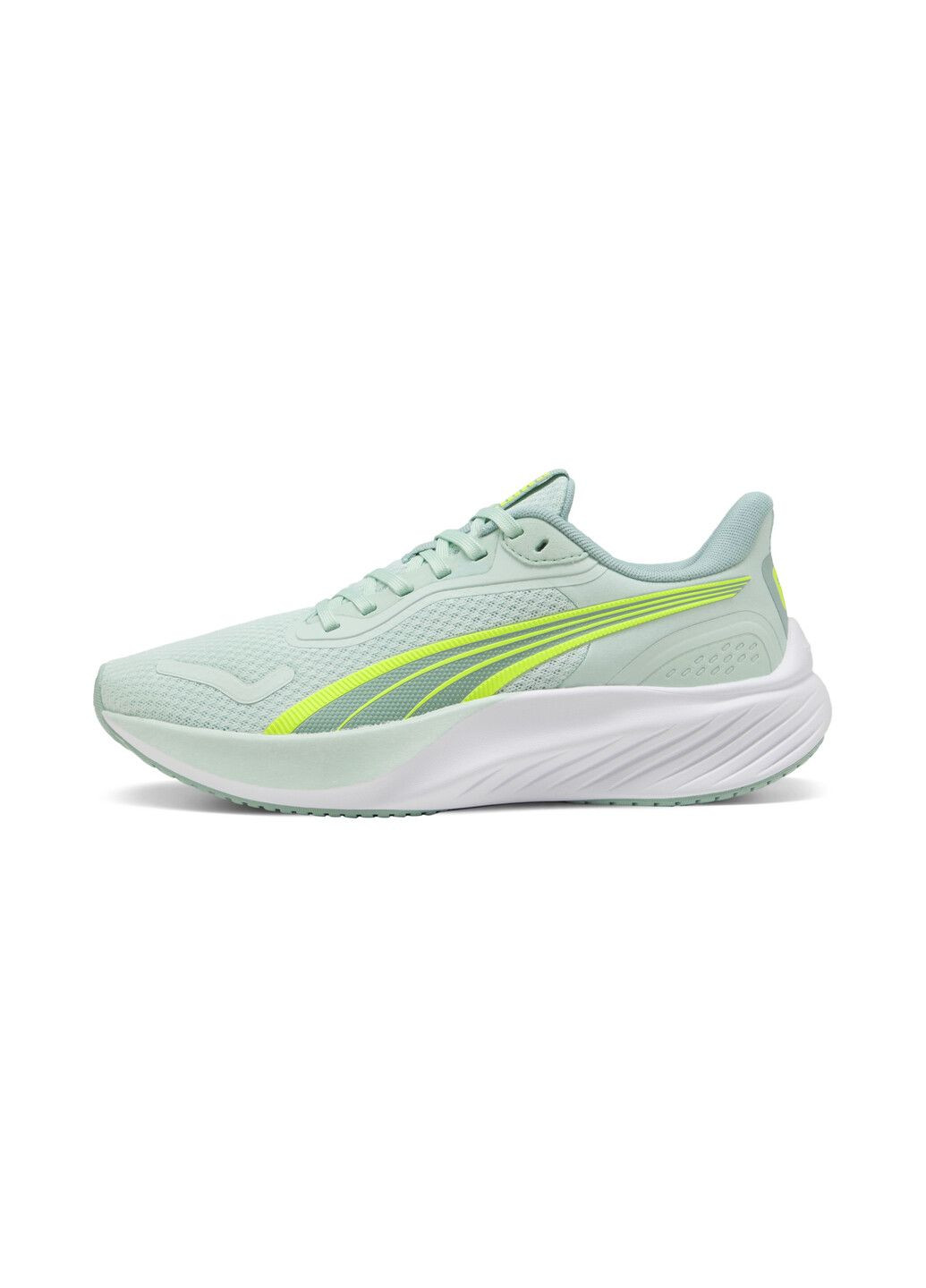 Зелені всесезонні кросівки pounce lite running shoes Puma