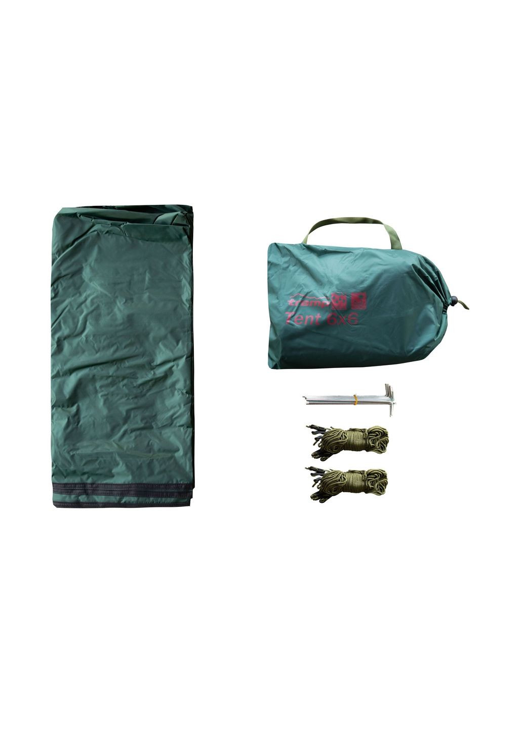 Тент туристичний Tent 6 х 6 green (UTRT-103) (TRT-103) Tramp (322871829)