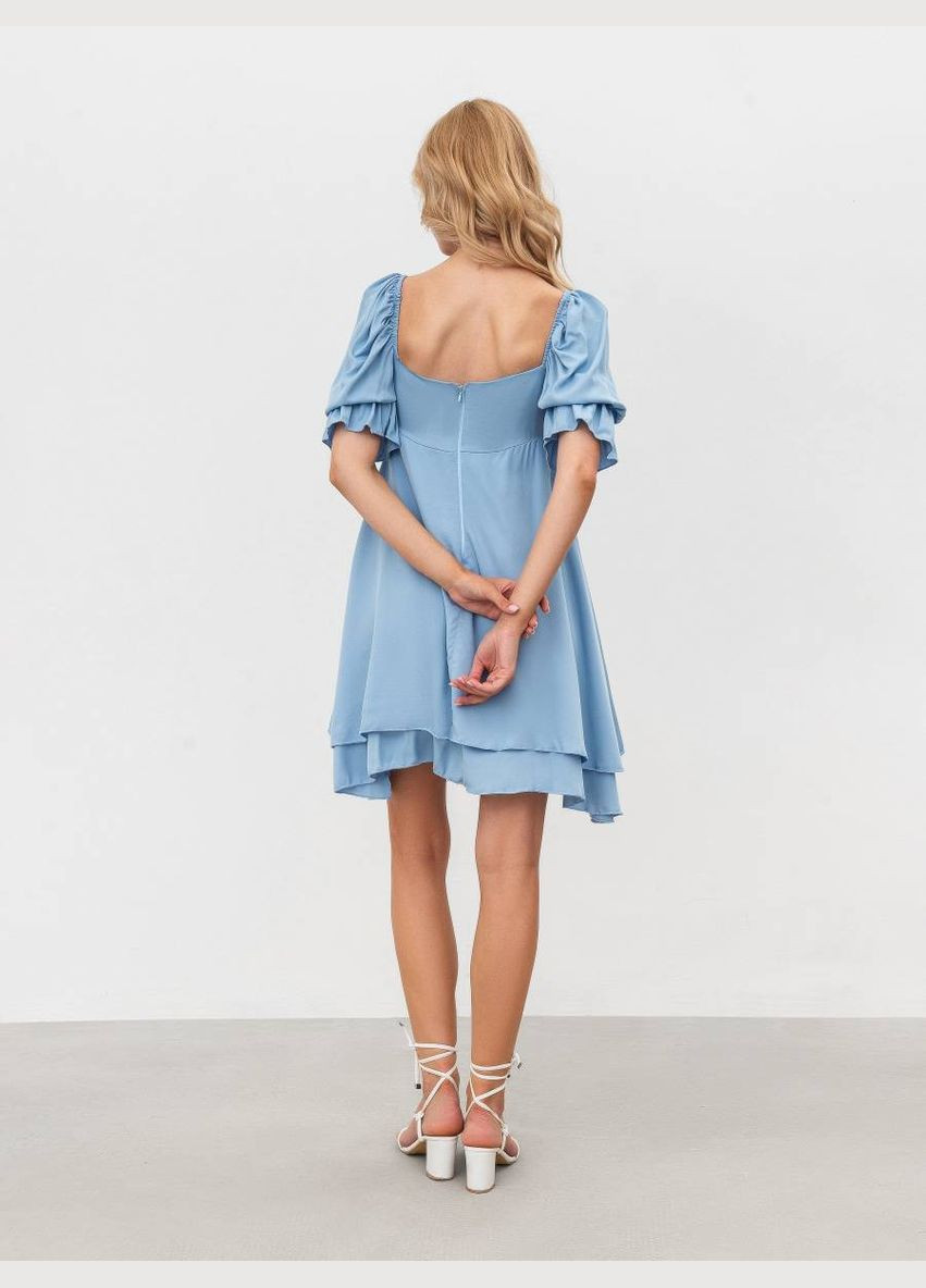 Блакитна сукня Romashka однотонна