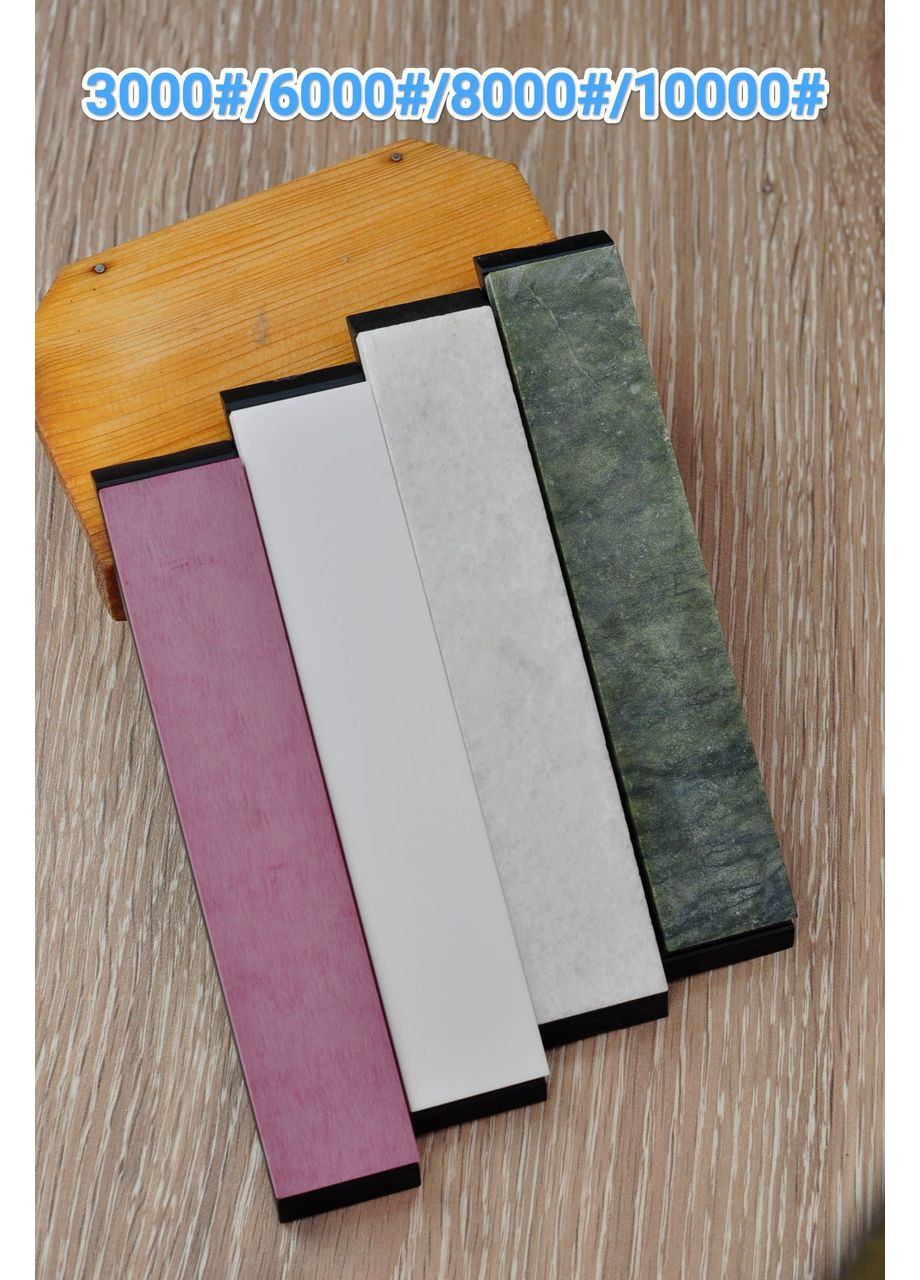 Набір керамічних точильних брусків 4шт 30мм природні керамічні точильні бруски камені на бланку Ruixin (361856808)