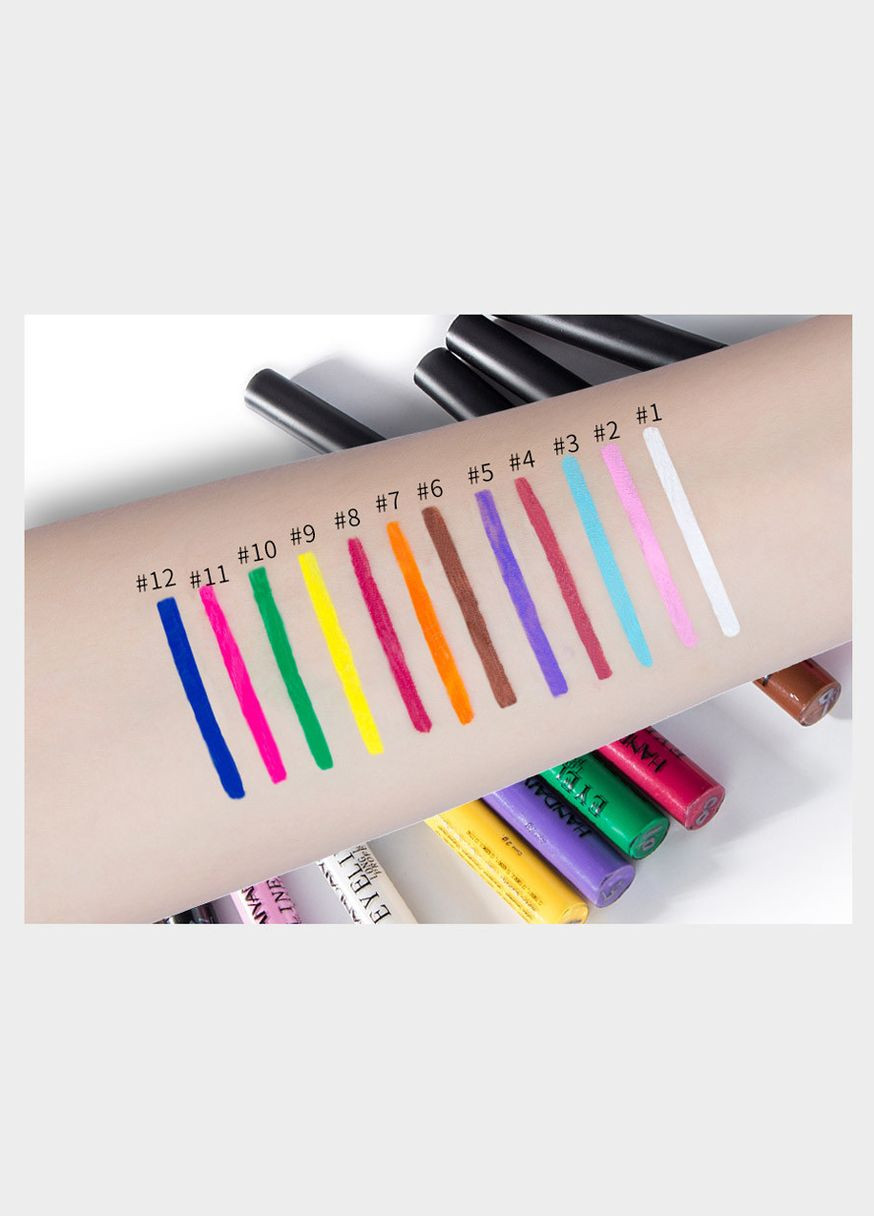 Цветная водостойкая подводка для глаз Eyeliner Long Lasting Professional цвет №5 Handaiyan (321998955)