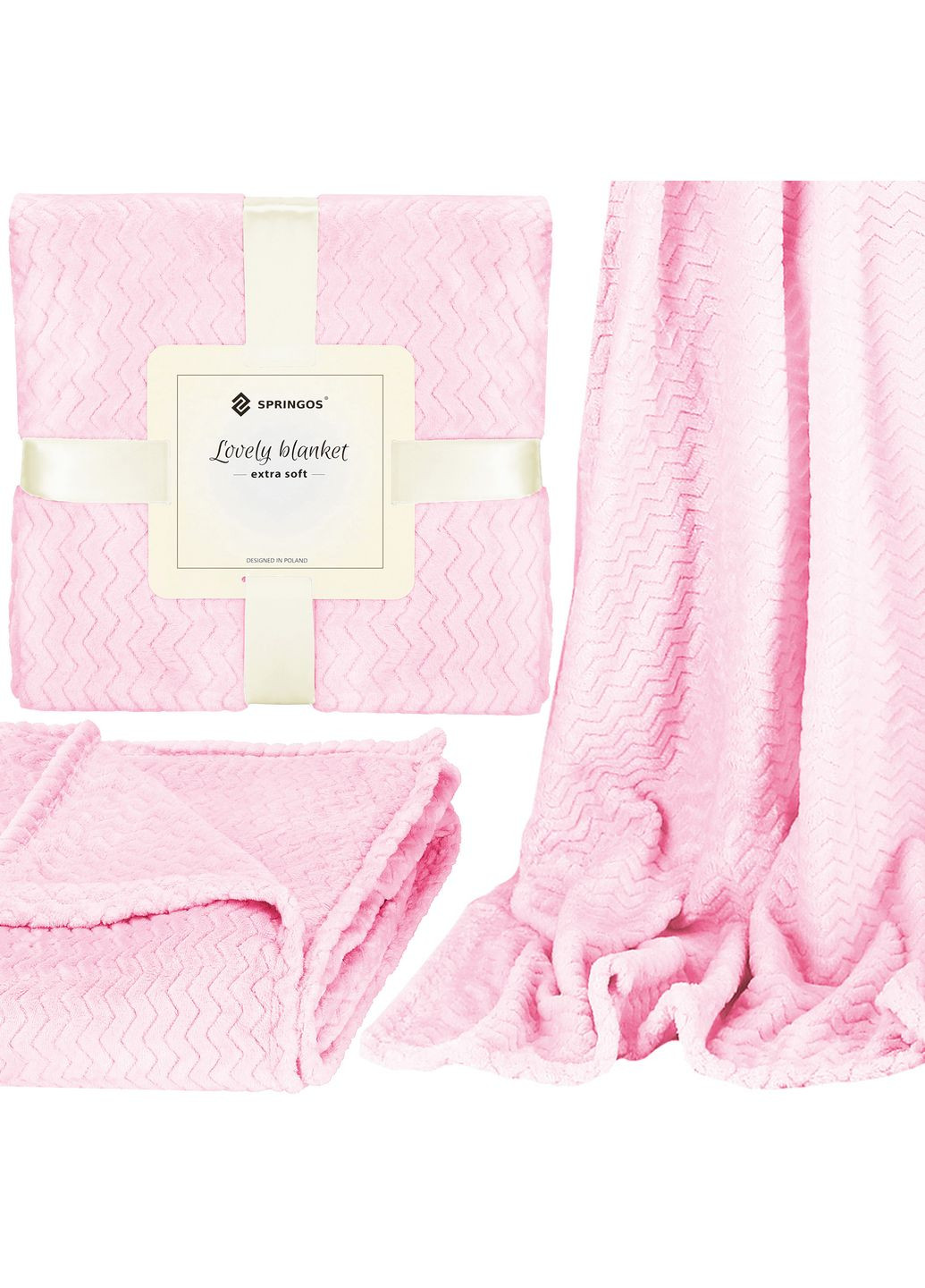 Плед-покрывало Extra Soft 160 x 200 см HA7142 Springos (335056838)